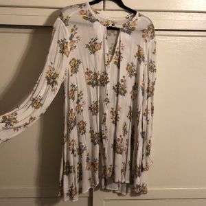FP floral print tunic dress